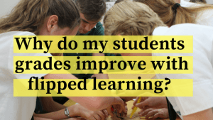 Students in flipped learning